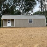 Corner Porch Lofted Barn Cabin